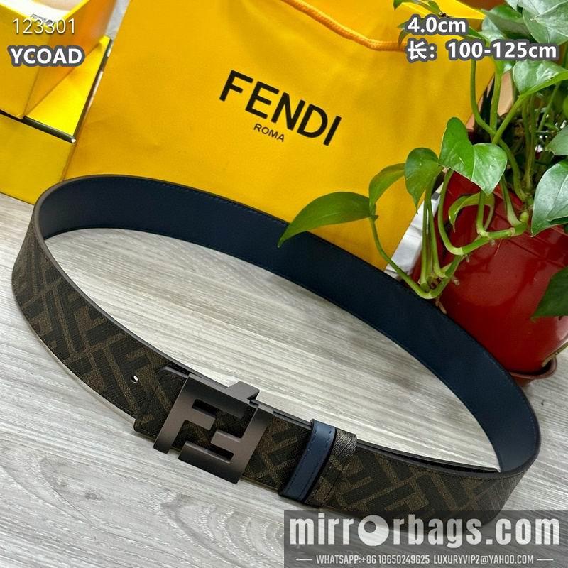 Fendi belt 40mmX100-125cm 8L76