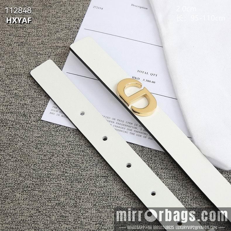 Dior Belt 20mmX95-110cm 8L07