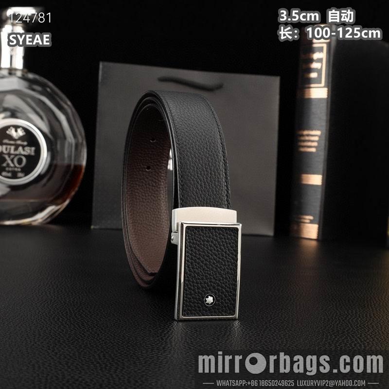 Montlanc belt 35mmX100-125cm 8L33