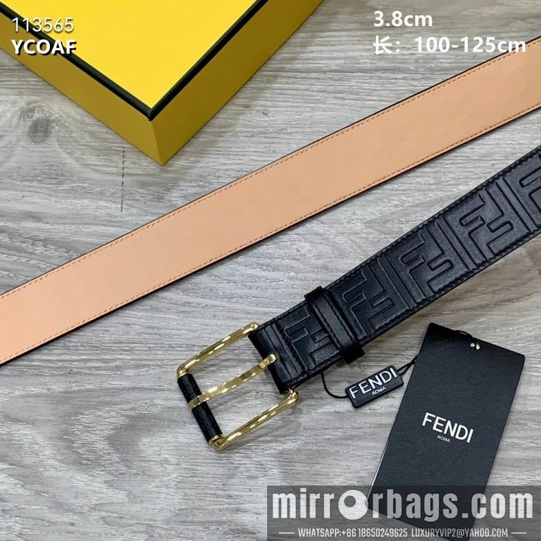 Fendi Belt 38mmX100-125CM 8L23