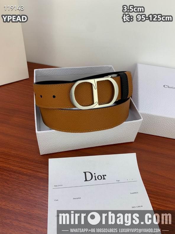 Dior belt 35mmX95-125cm 8L14