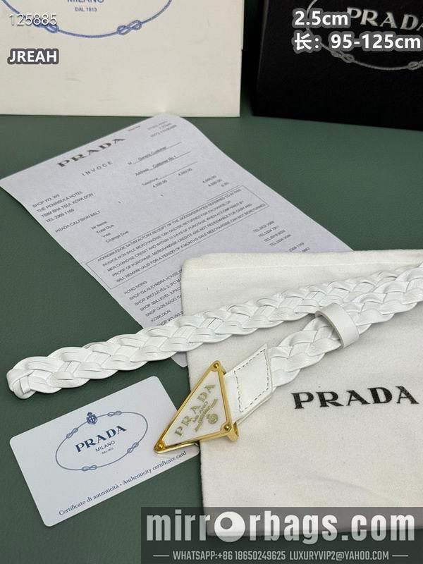 Prada belt 25mmX95-125cm 8L01