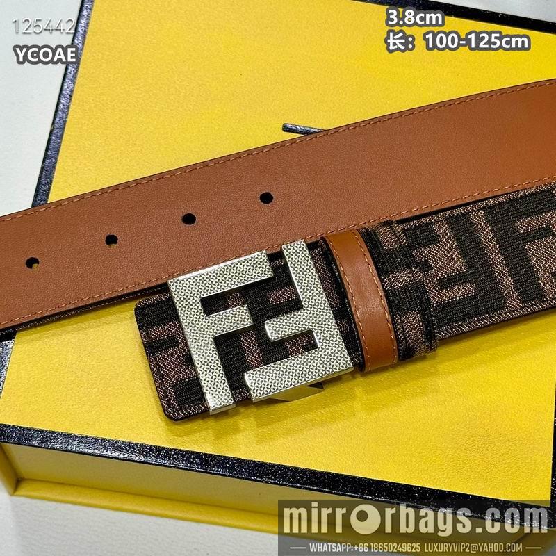Fendi belt 38mmX100-125cm 8L13