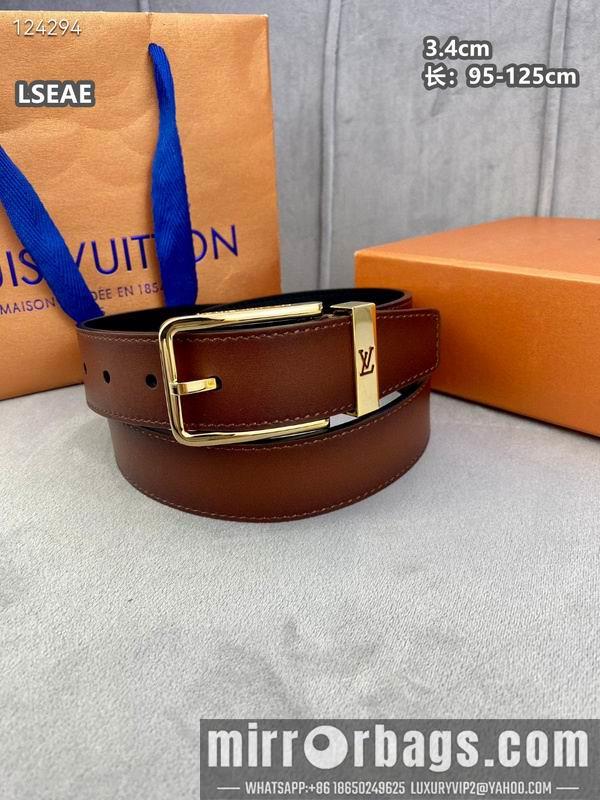 LV belt 34mmX95-125cm 8L27
