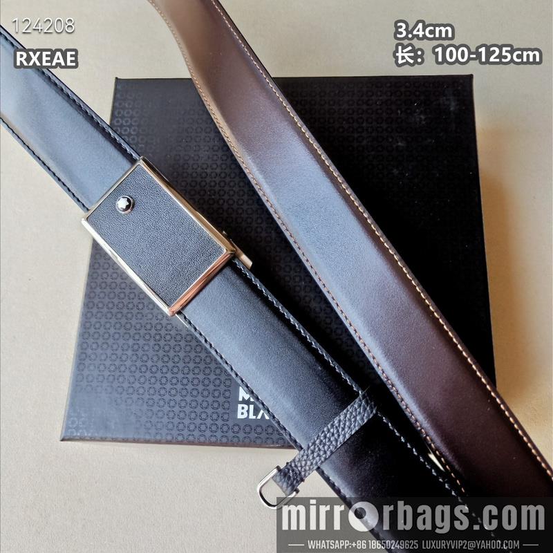 Montlanc belt 34mmX100-125cm 8L10