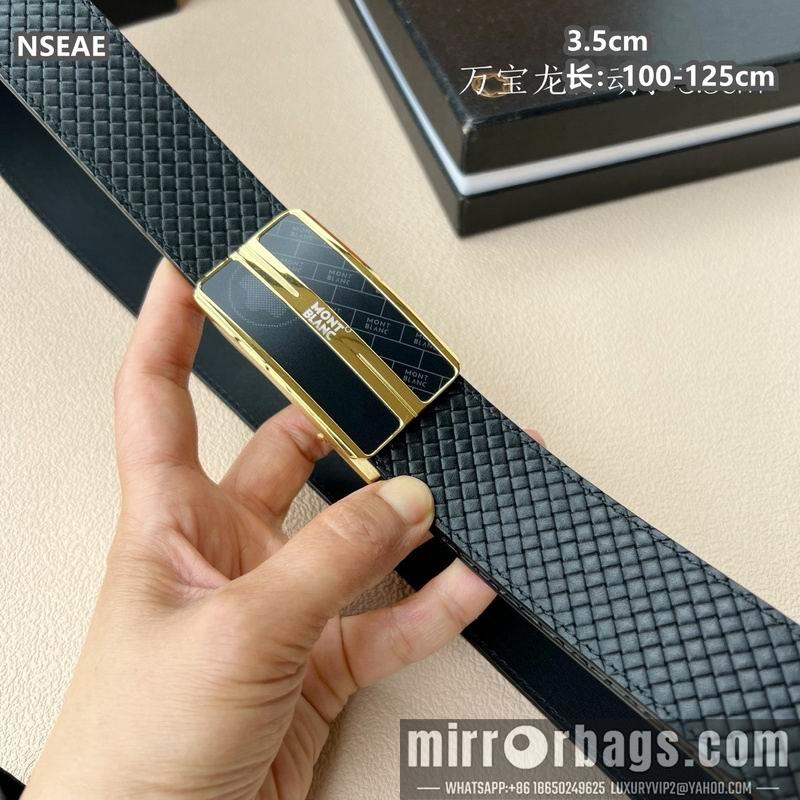 Montlanc belt 35mmX100-125cm 8L67