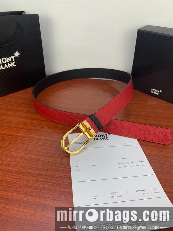 Montblanc Belt 34mmX95-125CM 7D13
