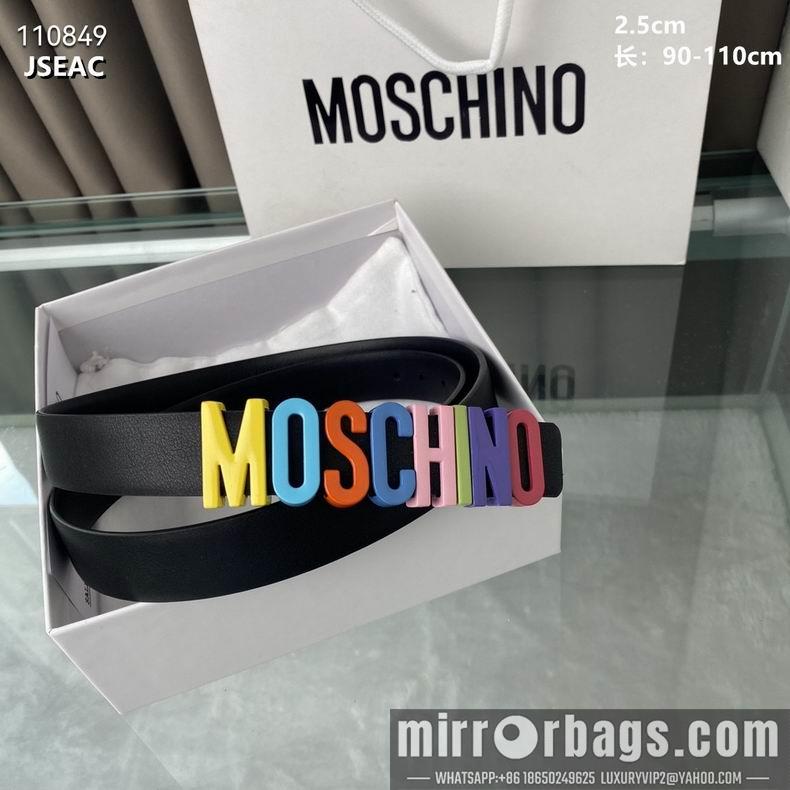 Moschino Belt 25mmX90-110cm 8L01