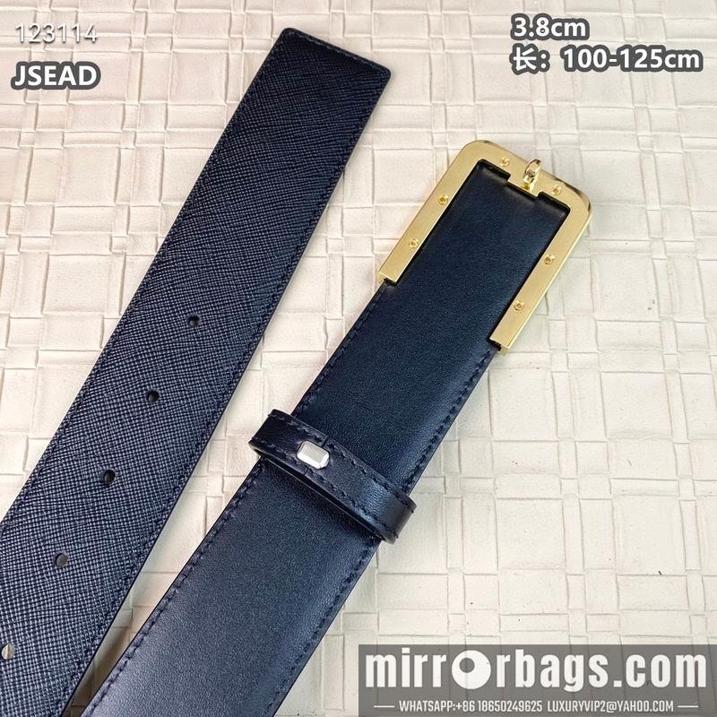 Prada belt 38mmX100-125cm 8L06