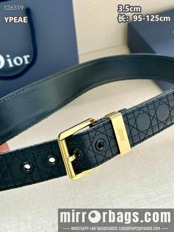 Dior belt 35mmX95-125cm 8L15