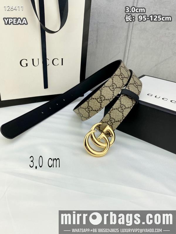 Gucci belt 30mmX95-125cm 8L19