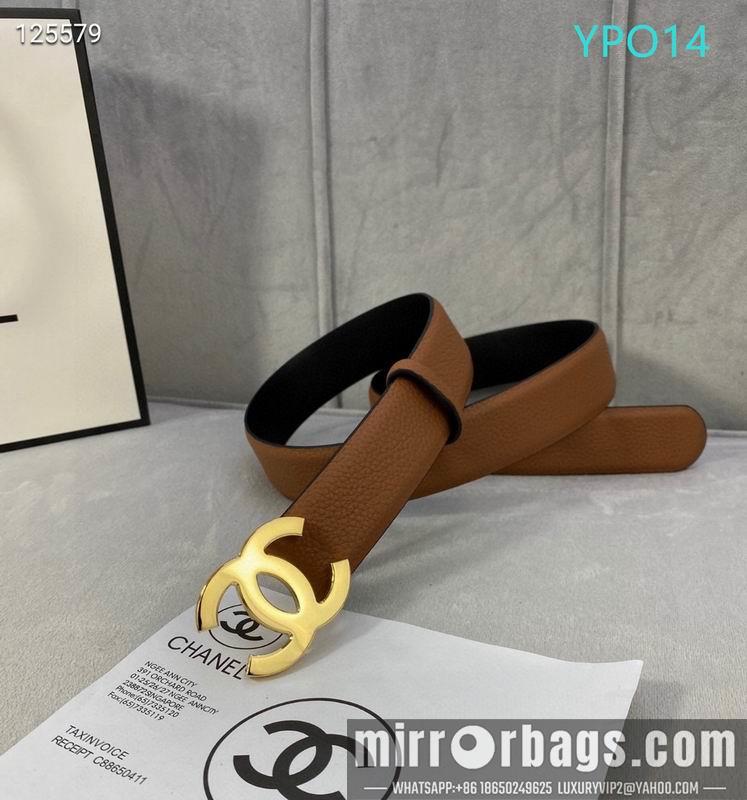 Chanel belt 30mmX95-125cm XH02