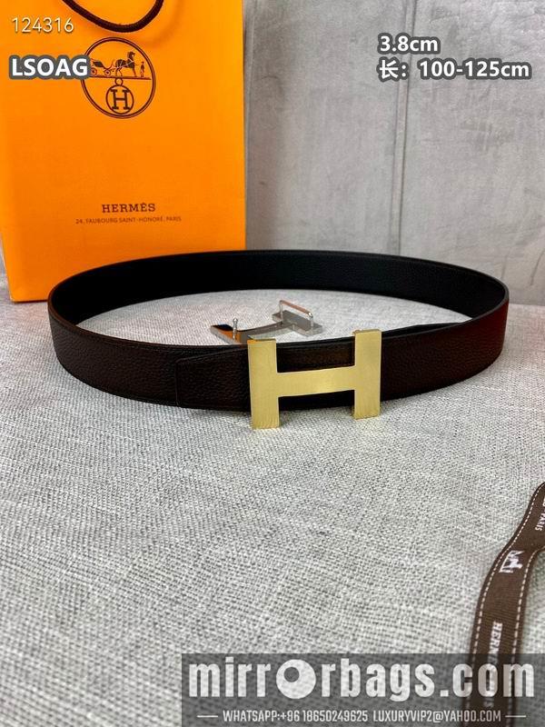 Hermes belt 38mmX100-125cm 8L04