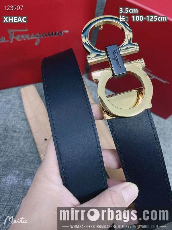 Ferragamo belt 35mmX100-125cm 8L60
