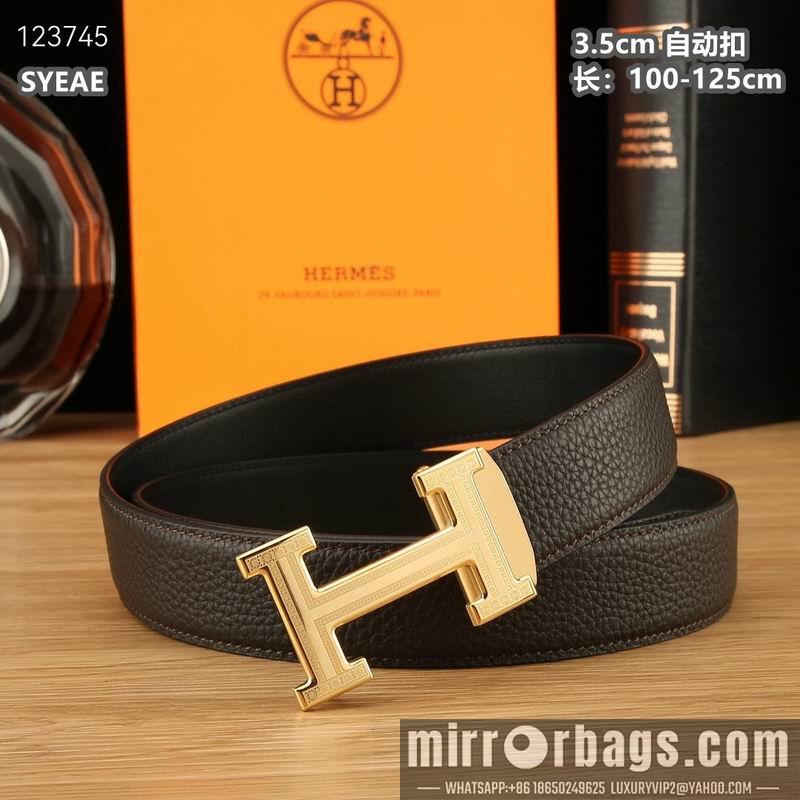 Hermes belt 35mmX100-125cm 8L30