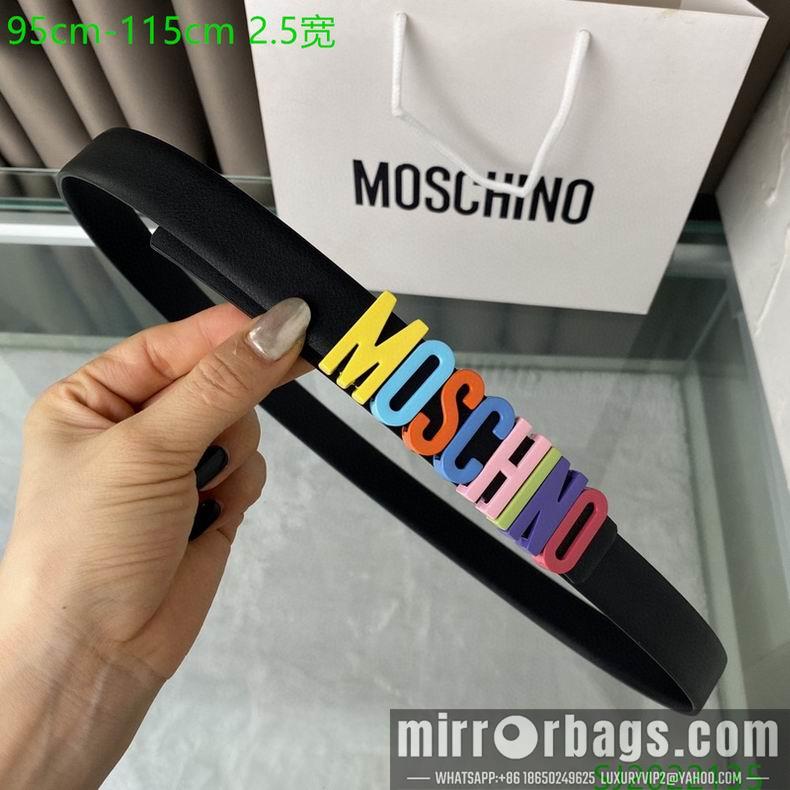 Moschino belt 25mmX95-115cm 7D