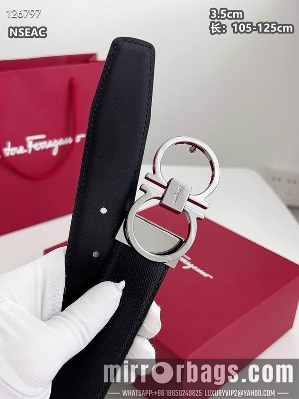 Ferragamo belt 35mmX105-125cm 8L93