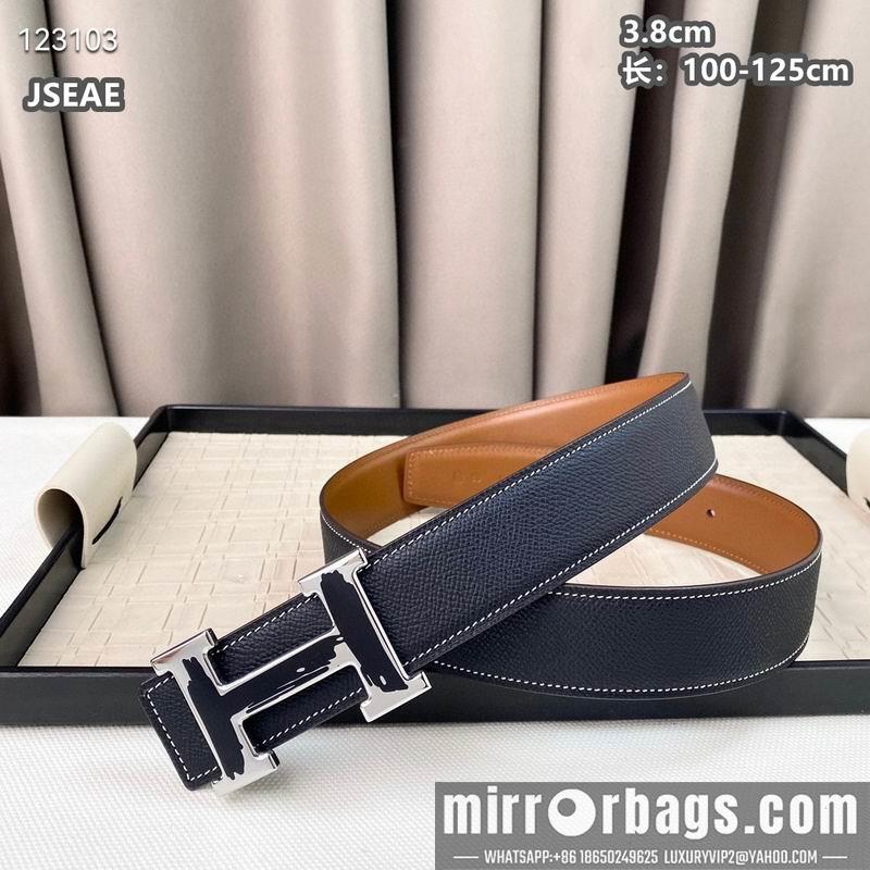 Hermes belt 38mmX100-125cm 8L12