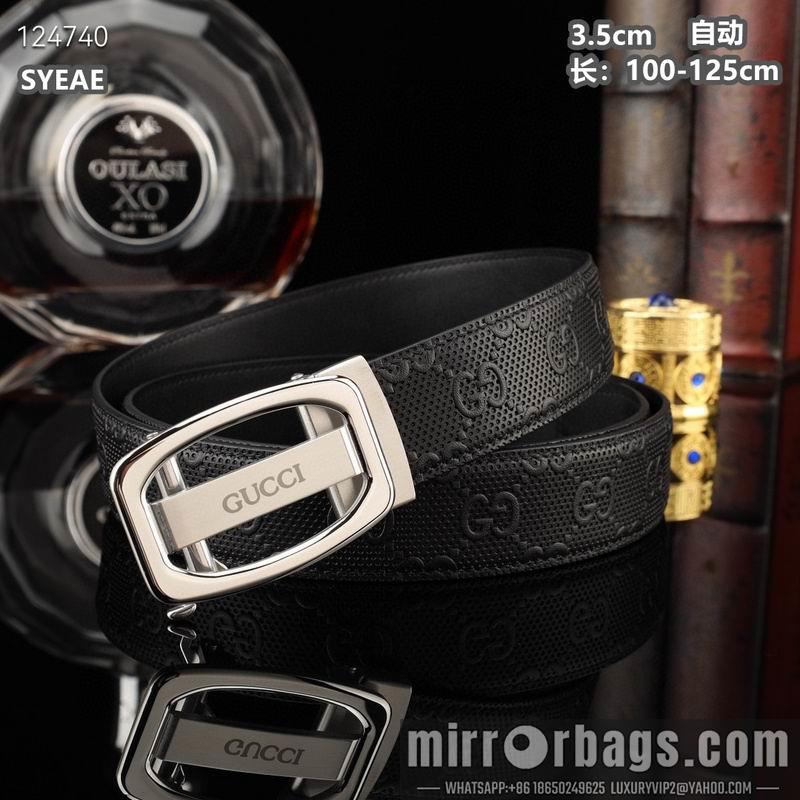 Gucci belt 35mmX100-125cm 8L33