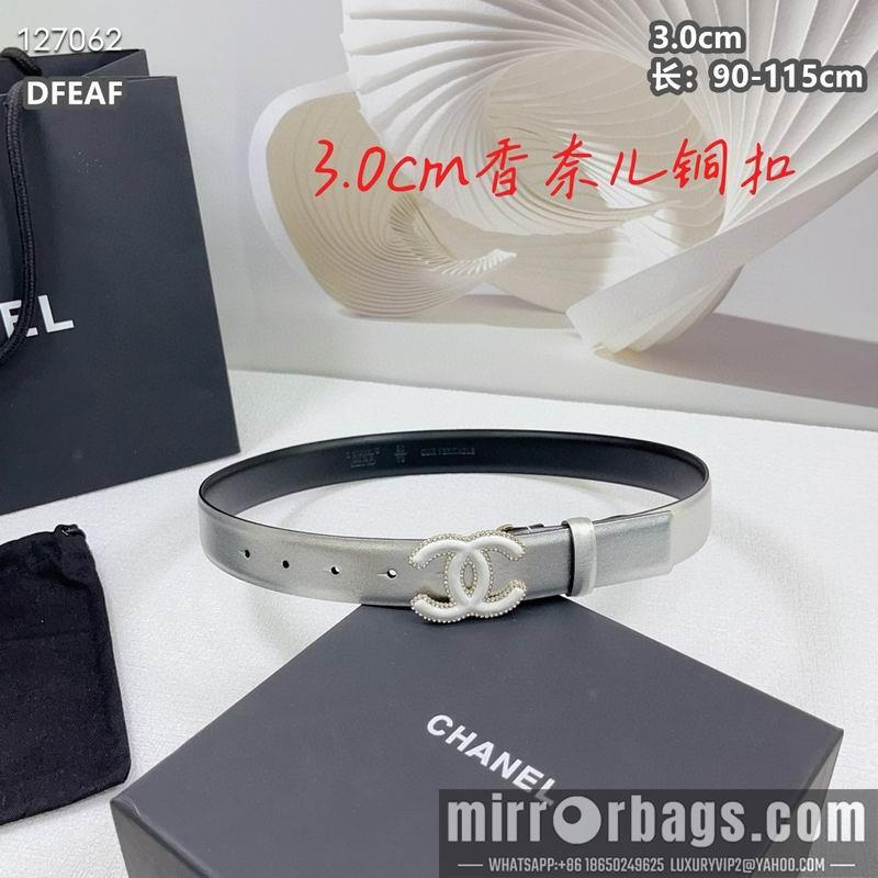 Chanel belt 30mmX90-115cm 8L36