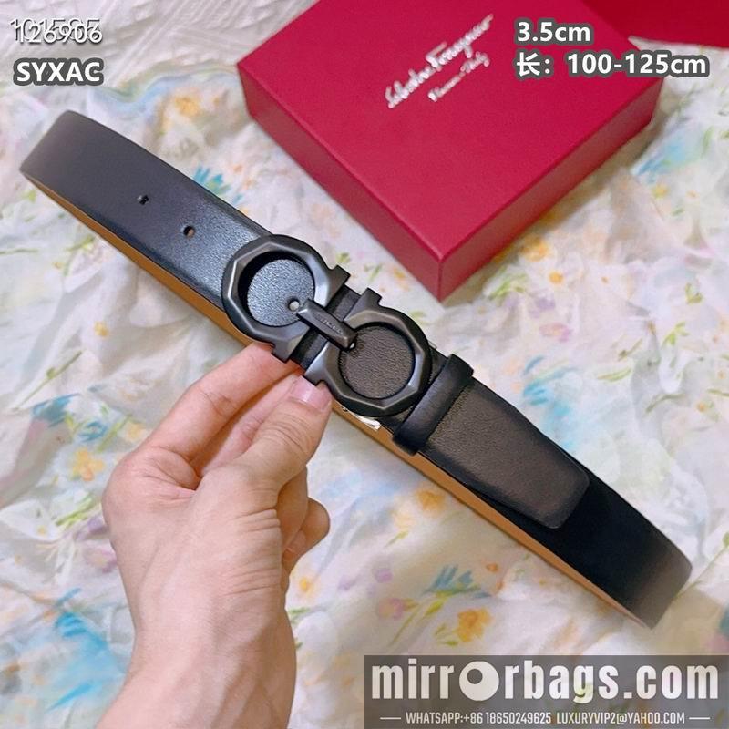 Ferragamo belt 35mmX100-125cm 8L90