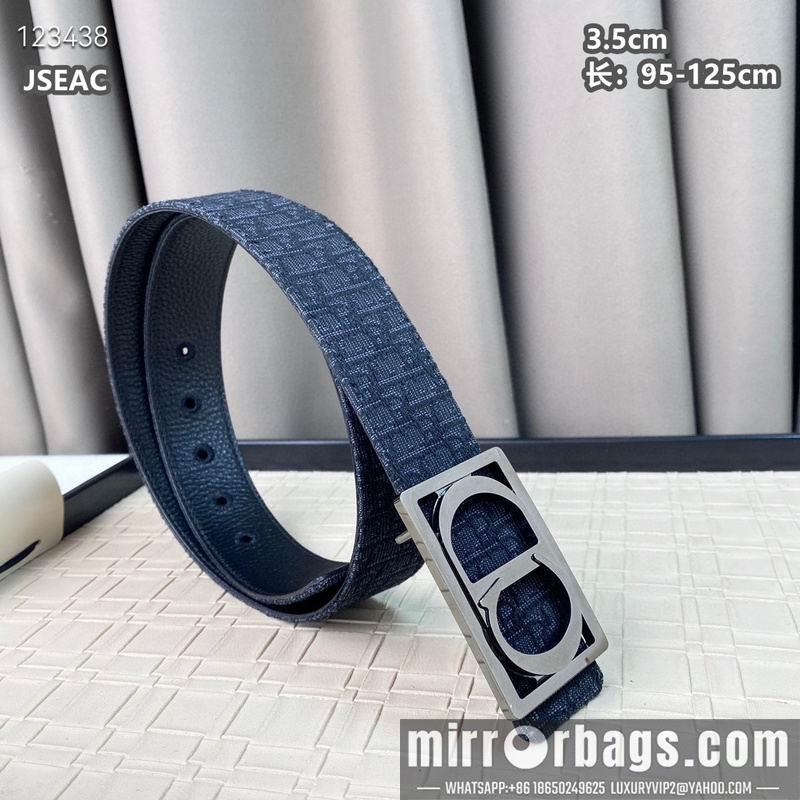 Dior belt 35mmX95-125cm 8L25