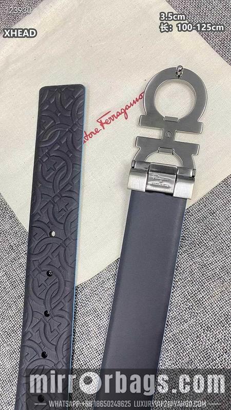 Ferragamo belt 35mmX100-125cm 8L35