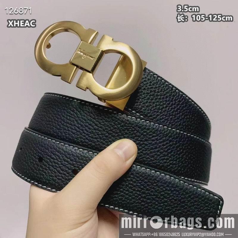 Ferragamo belt 35mmX105-125cm 8L105