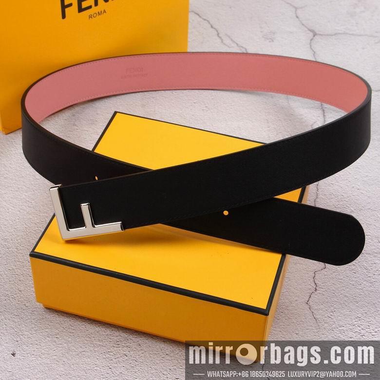 Fendi Belt 38mmX95-125cm 7D39