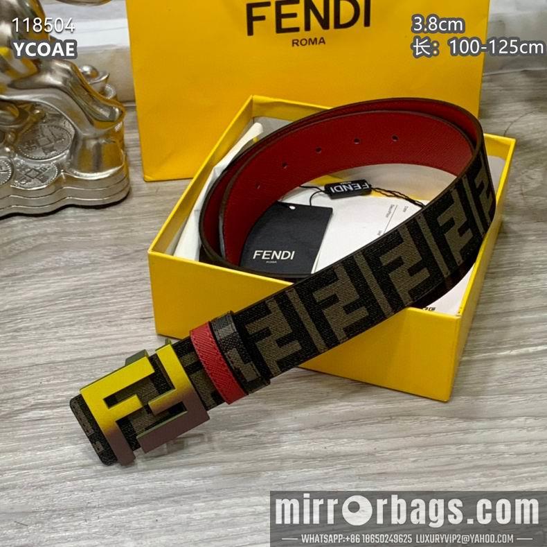 Fendi belt 38mmX100-125cm 8L01
