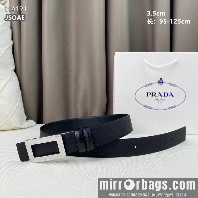 Prada belt 35mmX95-125CM 8L21