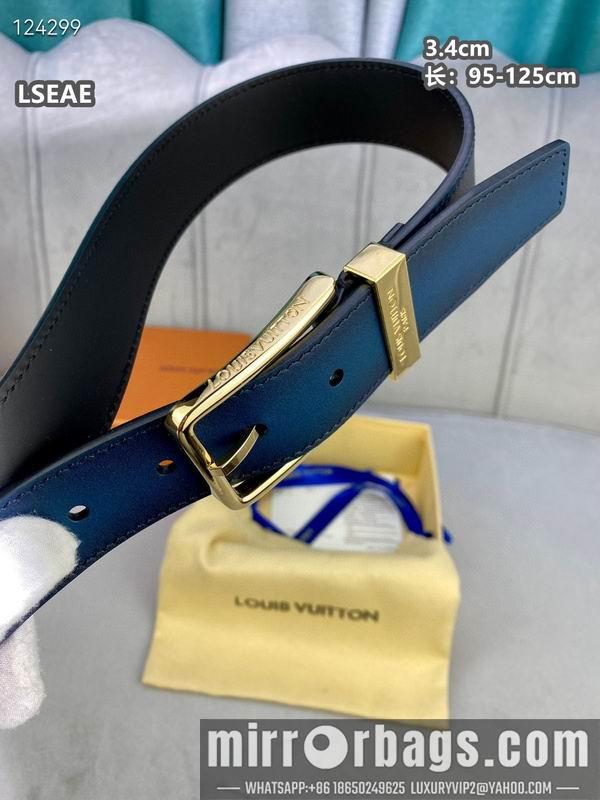LV belt 34mmX95-125cm 8L26