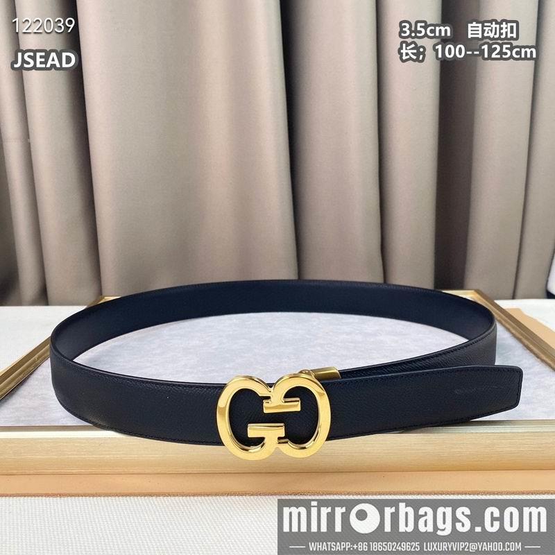 Gucci belt 35mmX100-125cm 8L67