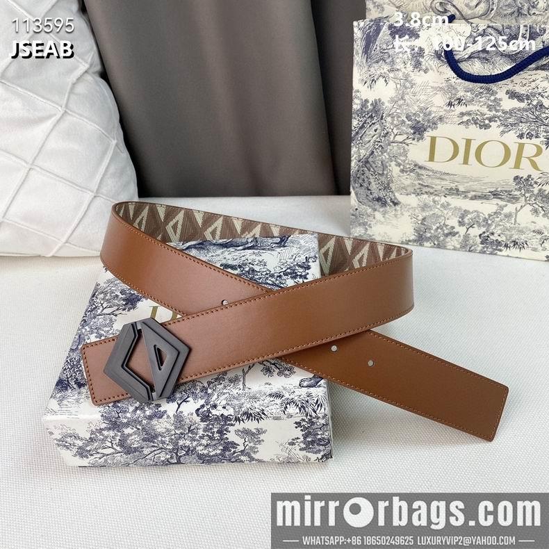 Dior belt 38mmX100-125cm 8L02