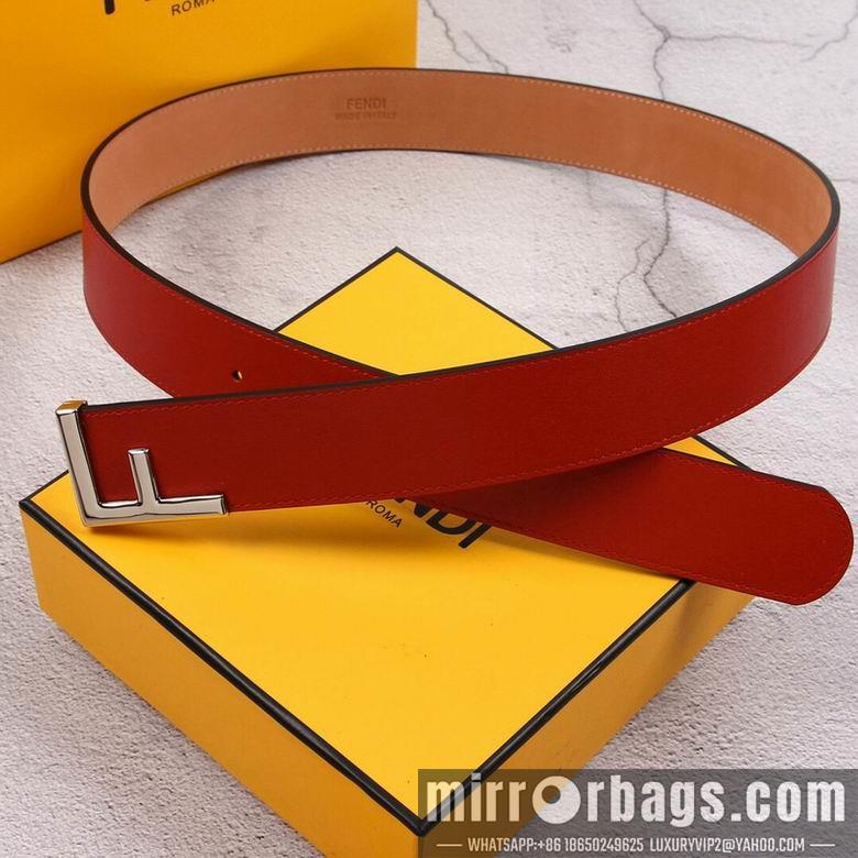 Fendi Belt 38mmX95-125cm 7D39