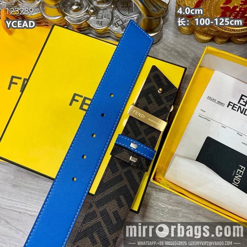 Fendi belt 40mmX100-125cm 8L69