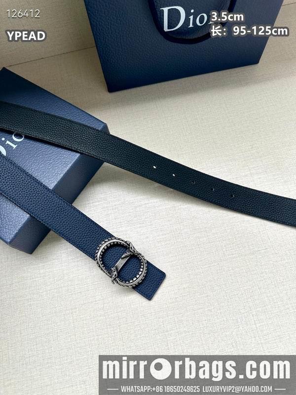 Dior belt 35mmX95-125cm 8L20