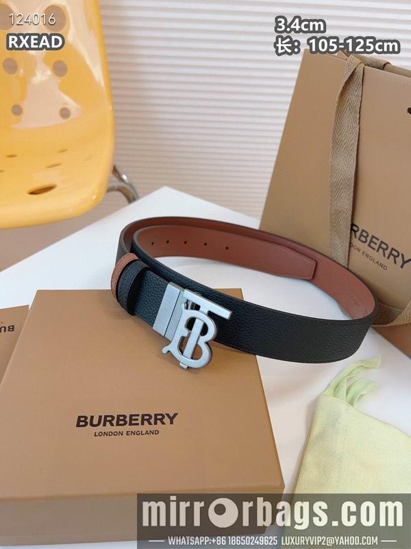 Burberry belt 34mmX105-125cm 8L07
