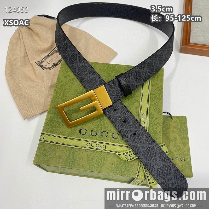 Gucci belt 35mmX95-125cm 8L10