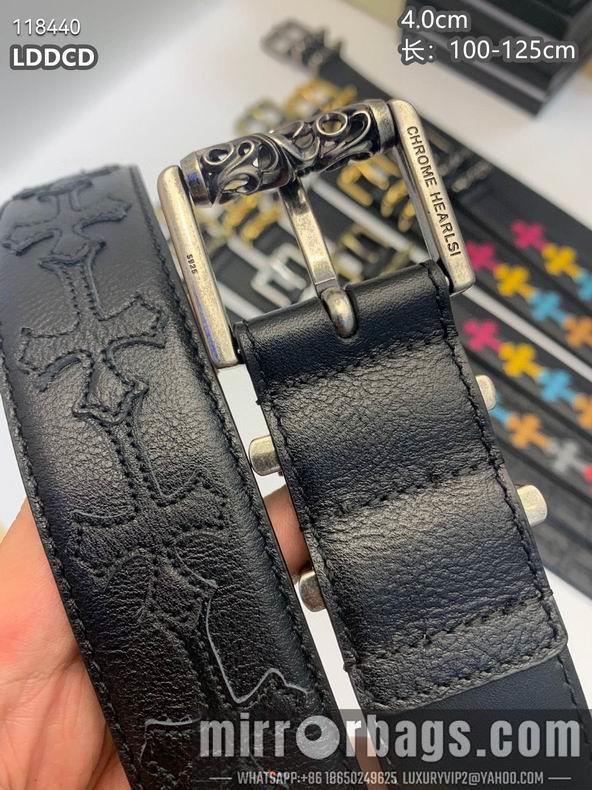 Chrome Hearts belt 38mmX100-125cm 8L25
