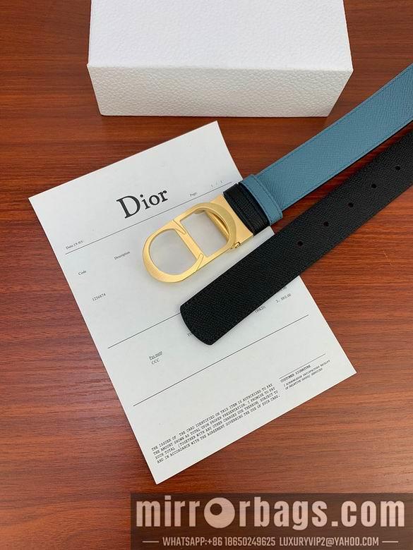 Dior Belt 34mmX95-125cm 7D19