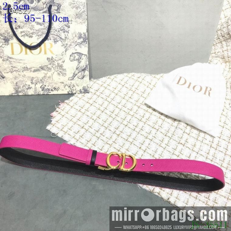Dior Belt 25mmX95-110cm 8L01