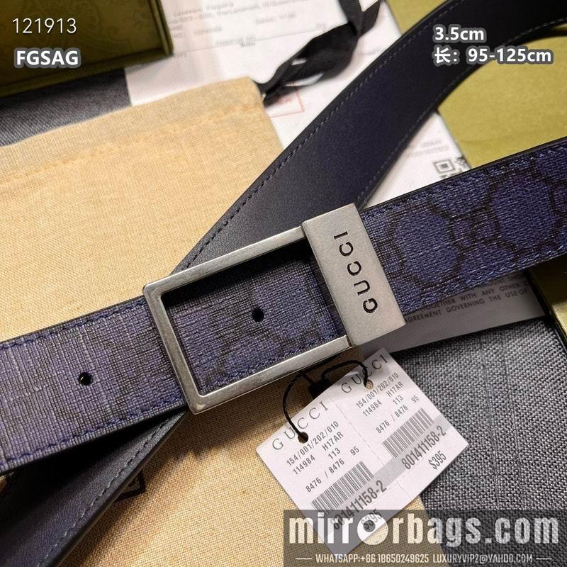 Gucci belt 35mmX95-125cm 8L01