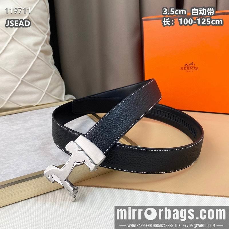 Hermes belt 自动带35mmX100-125cm 8L040801