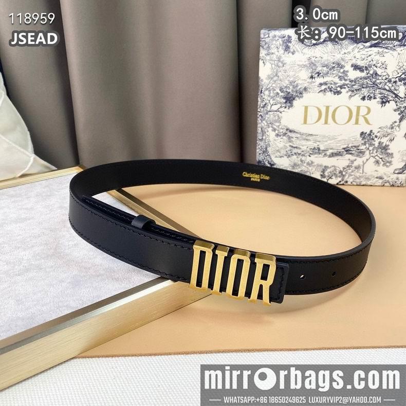 Dior belt 30mmX90-115cm 8L12