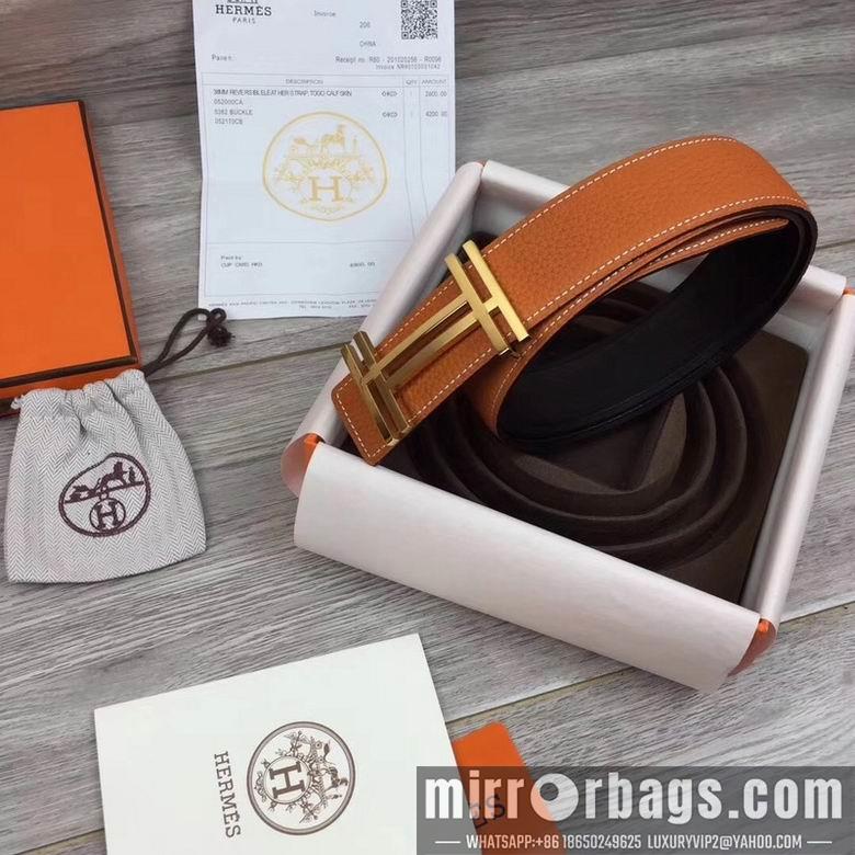 Hermes Belt 38mmX100-125cm 7D07