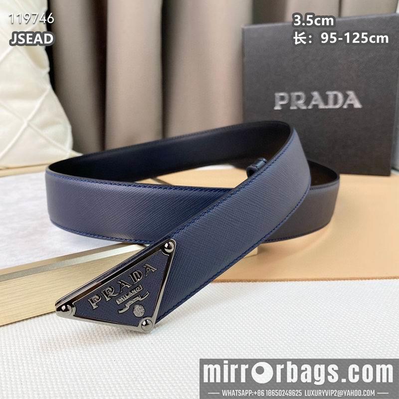 Prada belt 35mmX95-125CM 8L16