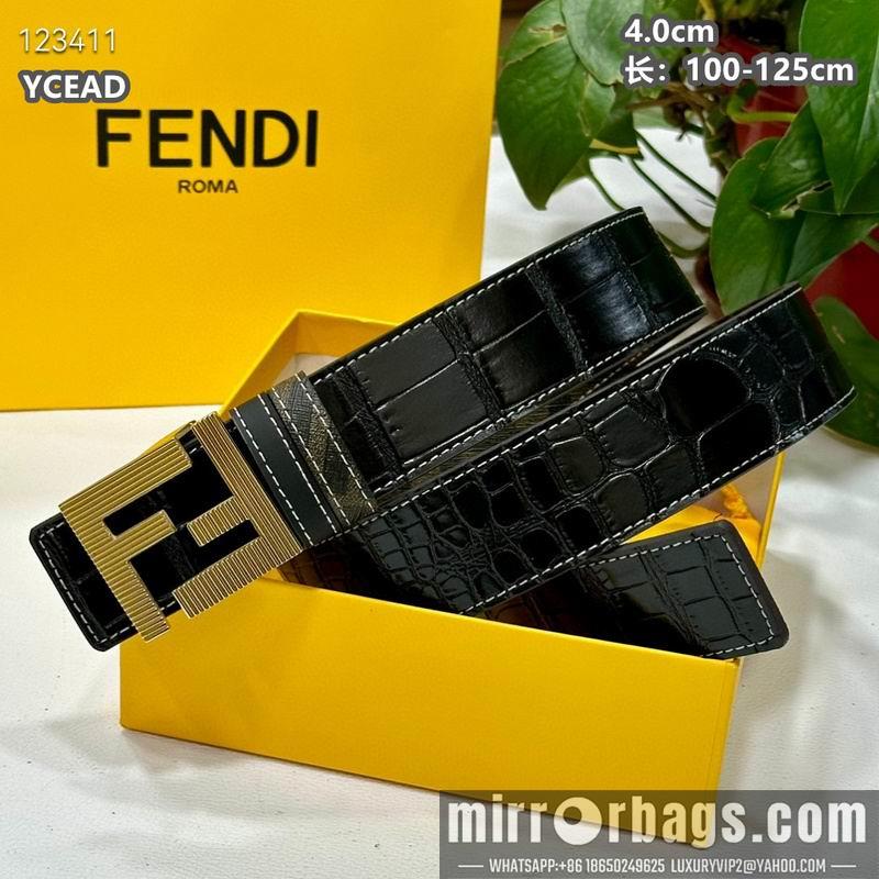 Fendi belt 40mmX100-125cm 8L60