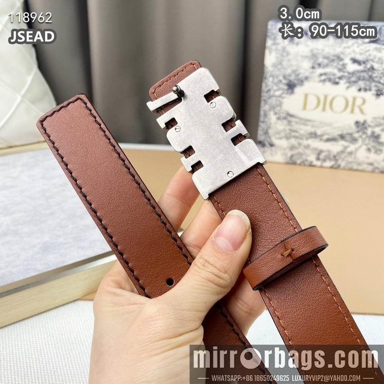 Dior belt 30mmX90-115cm 8L12