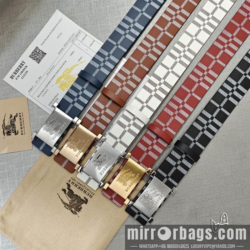 Burberry belt 38mmX90-125cm lb07
